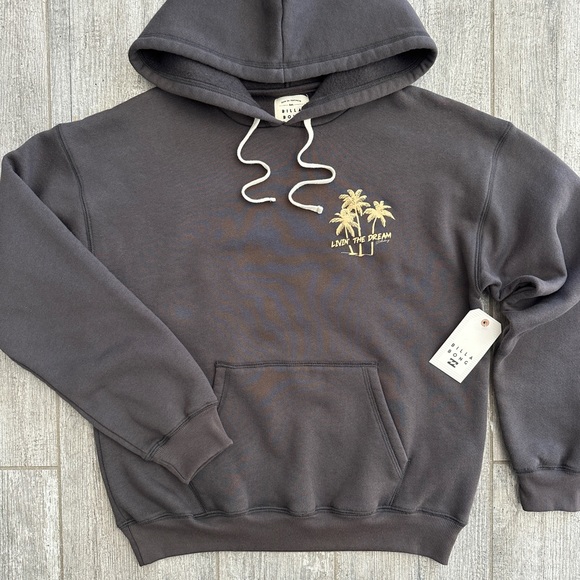 ๐ฅ๐ฅBILLABONG - (UNRELEASED) LIVIN THE DREAM FLEECE HOODIE SWEATSHIRT๐ฅ๐ฅ - Picture 2 of 5